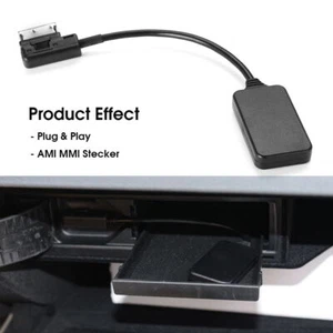 Wireless Interface bluetooth Music Adapter Cable Media Fit Mercedes Benz AMI MMI - Foto 1 di 8
