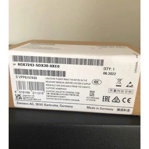 New Siemens 6GK7 243-5DX30-0XE0 6GK7243-5DX30-0XE0 communications CM 1243-5 - Picture 1 of 5