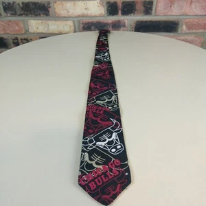 Corbata Chicago Bulls 54" L 3,5" sin manchas - Imagen 1 de 6