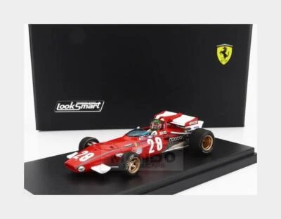 1:43 LOOKSMART Ferrari F1 312B #28 4Th Belgium Gp 1970 Ignazio Giusti LSRC099 - Immagine 1 di 2