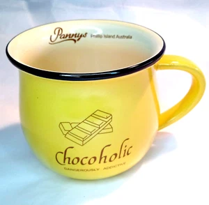 Chocoholic Mug - Pannys Phillip Island Australia Ceramic Cup - Picture 1 of 5