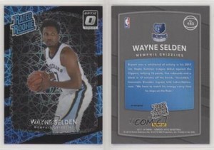 2017 Donruss Optic Rated Black Velocity Prizm /39 Wayne Selden Jr #153 Rookie RC