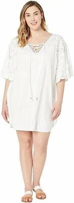 Dotti Plus Size Marrekesh Medallion Caftan Cover Up ~New - Image 1 of 4