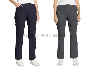 Eddie Bauer Damen Convertible Performance Pant Outdoor Camping Wandern - Bild 1 von 12