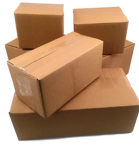 25 8x8x6 Versandkartons aus Wellpappe - Verpackung - Kartons - Versand - Umzug - Bild 1 von 1