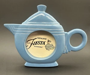 Genuine FIESTA Accessories Periwinkle Blue Teapot Picture Frame Limited Edition - Picture 1 of 6