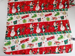 Mixit Poliéster Navidad Estampado Bufanda 20.5" x 71" Regalos Muñecos de Nieve Pingüino #14791 - Imagen 1 de 5