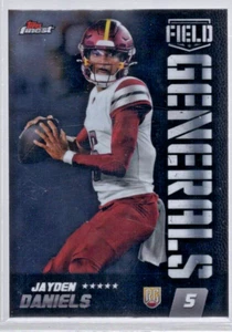 2024 Topps Finest Jayden Daniels Rookie Field Generals SP #FG-18 Commanders - Bild 1 von 2