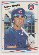 1988 Fleer Update Damon Berryhill #U-75 Rookie RC