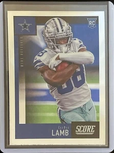 CeeDee Lamb - 2020 Panini Chronicles Score Football - Rookie #451 - Bild 1 von 1