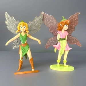 Disney Campanilla Pixie Hadas Huecas Prilla & Beck PVC 4" Cake Topper Figuras - Imagen 1 de 11