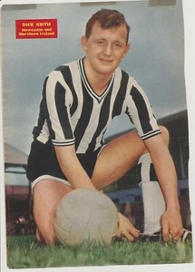 NEWCASTLE UNITED 11 ITEMS TEAM PHOTO NEWSPAPER PHOTOS AND POSTERS LATE 1950's - Picture 1 of 12