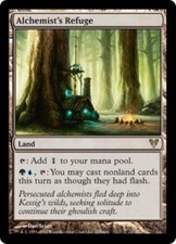 WOTC MtG Avacyn Restored Alchemist's Refuge (R) NM