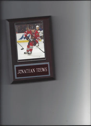 JONATHAN TOEWS PLAQUE CHICAGO BLACKHAWKS HOCKEY NHL Cover