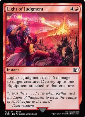 Light of Judgment 144 Final Fantasy Magic the Gathering 003351 - Image 1 of 2