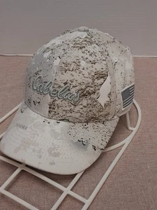 Cabela’s Truetimber Tundra Snow Camo Trucker’s Adjustable Cap Hat 19.99msrp - Picture 1 of 8