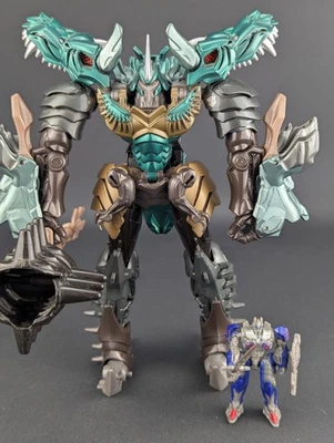 Transformers Movie The Best Dinoride Grimlock complete MB-09 Takara AOE Voyager - Image 1 of 4