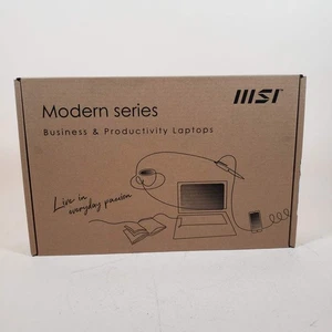 New MSI Modern 15 B13M-1097 15.6" i5-1334u 1.3GHz 16GB RAM 512GB SSD - Picture 1 of 6