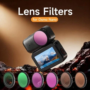 Optical Glass Lens Filters for DJI Osmo Nano Action Camera Accessories - Picture 1 of 17