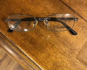 Cadillac Windsor CTS5402 Brille Brillengestell 5218 Gunmetal Oval Vollrand Neu - Bild 1 von 5