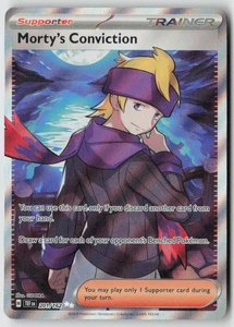 Morty's Conviction - 201/162 - SV05: Temporal Forces Holofoil- PTCG - Picture 1 of 2