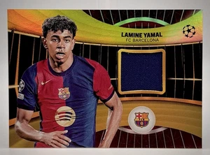 2024-25 Topps UCC Superstars #SRLY - Lamine Yamal Gold Relic /50, NM+ - Picture 1 of 6