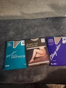 Vintage Sears Vollfigur Strumpfhose New Old Stock... 3 Paar - Bild 1 von 12