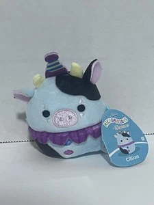 Squishmallows Cillian die Kuh Clown 2,5 Zoll Micromallow Epic Collection Neu - Bild 1 von 2
