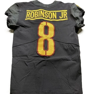 🏈Brian Robinson Jr. GAME-WORN💪10/05/23 Commanders On-Field NFL Jersey vs.Bears - Image 1 of 4