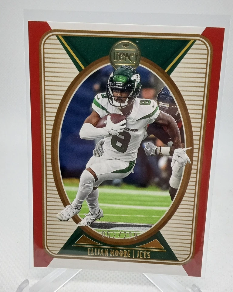 2022 Panini Legacy #76 Elijah Moore Red #/299 - Image 1 of 1