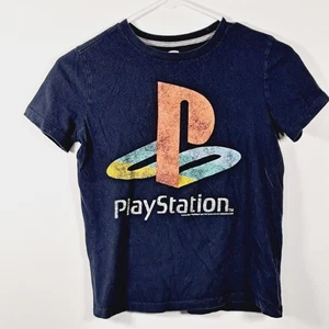 Old Navy Playstation Logo Kinder Jugend Medium Spielekonsole T-Shirt - Bild 1 von 4