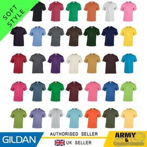 Gildan Mens Softstyle Adult Ringspun t-Shirt Plian Short Sleeve Cotton Leisure t - Bild 1 von 51