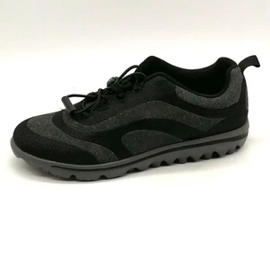 Propet Shoes Womens Sneaker Black 5 Travelactiv Aero Cushioned NEW - Picture 1 of 10