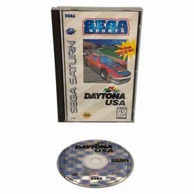 Daytona USA (Sega Saturn, 1995) Authentic CIB Complete w/ Manual Tested
