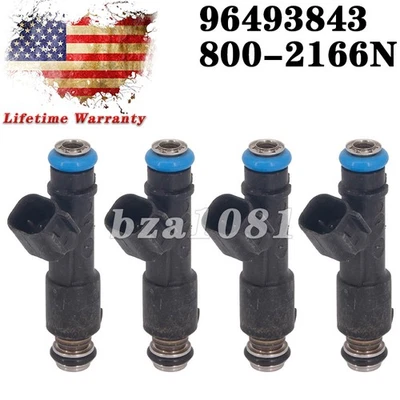 Set Of 4 Fuel Injector 96493843 For Suzuki Reno Forenza 2.0L 2006-2008 842-12374 - Image 1 of 4