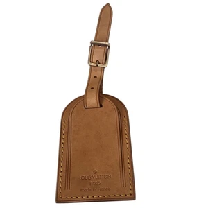 Louis Vuitton Kofferanhänger braun Leder und Gold Hardware echt - Bild 1 von 6