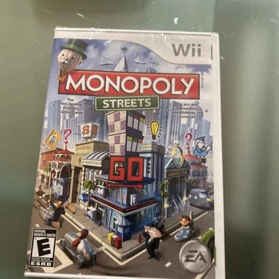 Monopoly Streets (Nintendo Wii, 2010) New Factory Sealed OOP - Image 1 of 2