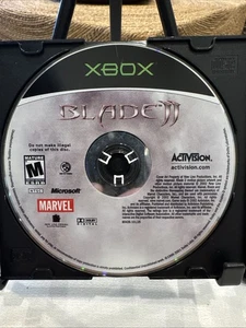Blade II 2 (Microsoft Xbox, 2002) ¡Solo disco! ¡Funciona muy bien! ¡Título RARO! Gratis 📦! - Imagen 1 de 4