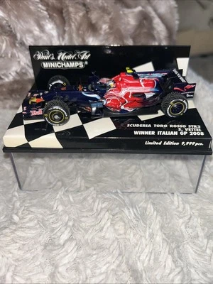 Minichamps 1/43 Toro Rosso STR3 "Italian GP Winner 2008" Sebastian Vettel *RARE* - Image 1 of 4