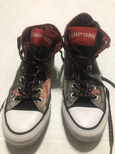 Converse DC Comics x Chuck Taylor All Star High Harley Quinn Mens 5 womens 7 - Picture 1 of 10