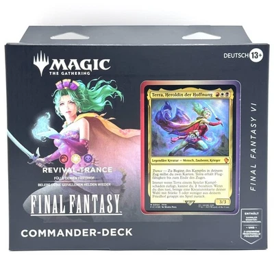 Magic The Gathering - Final Fantasy - Commander Deck - Revial-Trance - DEU - NEU - Bild 1 von 3