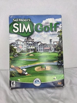 Sid Meier’s Sim Golf (PC, CD-ROM) Windows 9598 Big Box New Sealed! - Image 1 of 4
