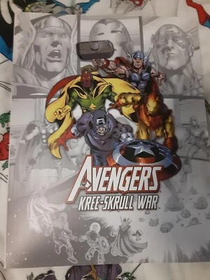 2011 Upper Deck Avengers Kree-Skrull War Master Set With Binder Foto 1 de 4