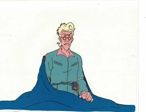 THE REAL GHOSTBUSTERS Egon Spangler Animation Cel + Sketch C of A-- YOUR CHOICE  - Picture 1 of 6