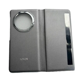 Original For HONOR Magic V3 Smart View Flip Case Luxury PU Leather Skin Cover - Picture 1 of 15