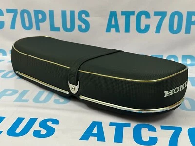 Asiento completo Honda SS50 CD50 CD70 CD90 SS50V SS50M CL70 asiento nuevo acabado cromado. Foto 1 de 4