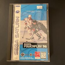 NHL Powerplay '96 (Sega Saturn, 1996) complete in box