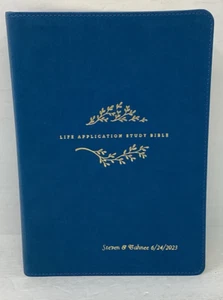 NKJV Life Application Study Bible, Third Edition, Large Print Leatherlike - Picture 1 of 5