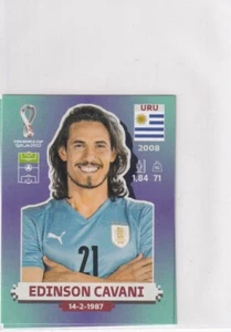 Pegatina Panini Qatar Mundial 2022 Uruguay Nº URU 17 Edinson Cavani - Imagen 1 de 1