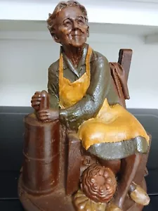 RACHEL-Churning Butter-Tom Clark 1985 Cairn 8"X6.25" w/RACHEL History Detail - Picture 1 of 18